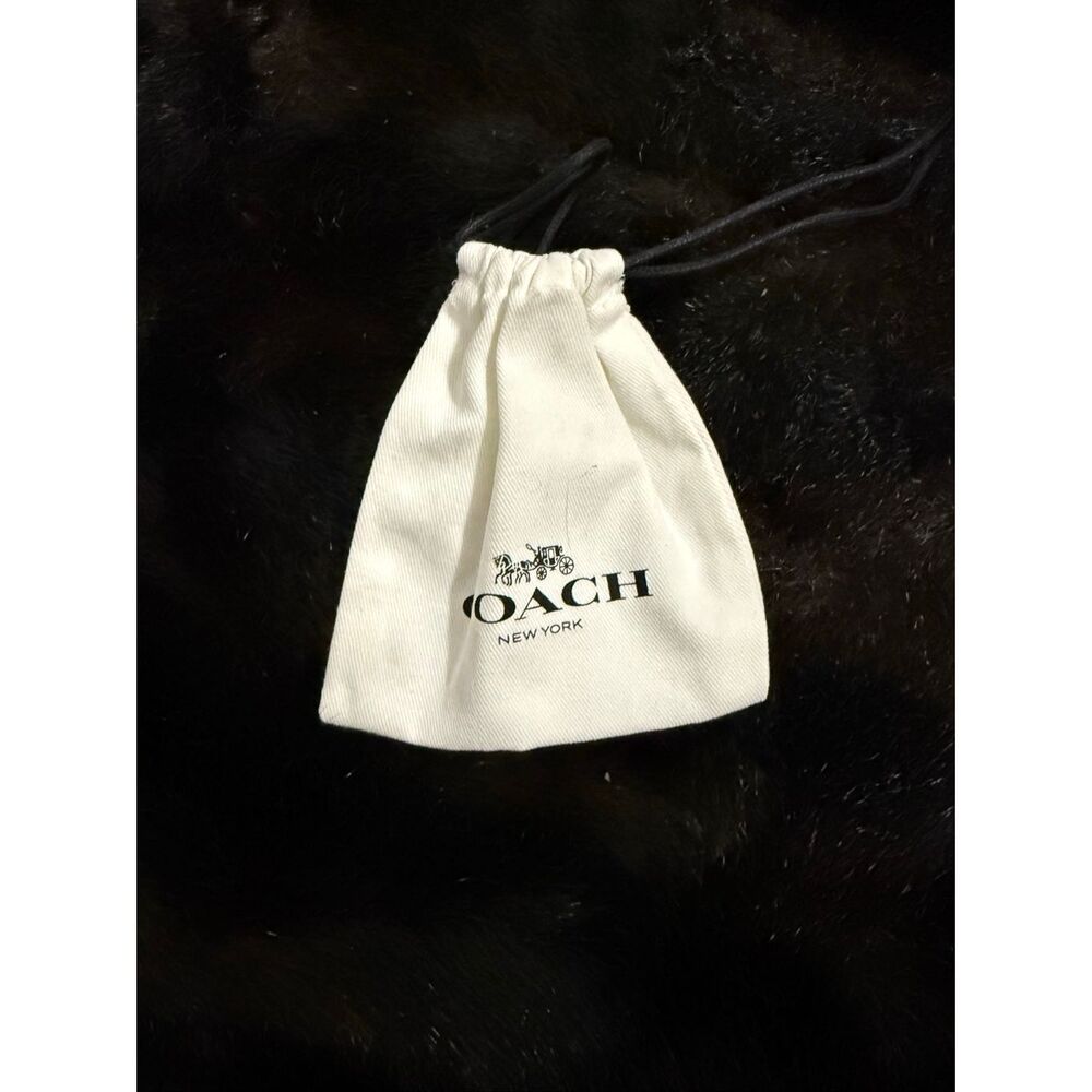 Coach drawstring pouch,used‎ for jewelry or small accessories